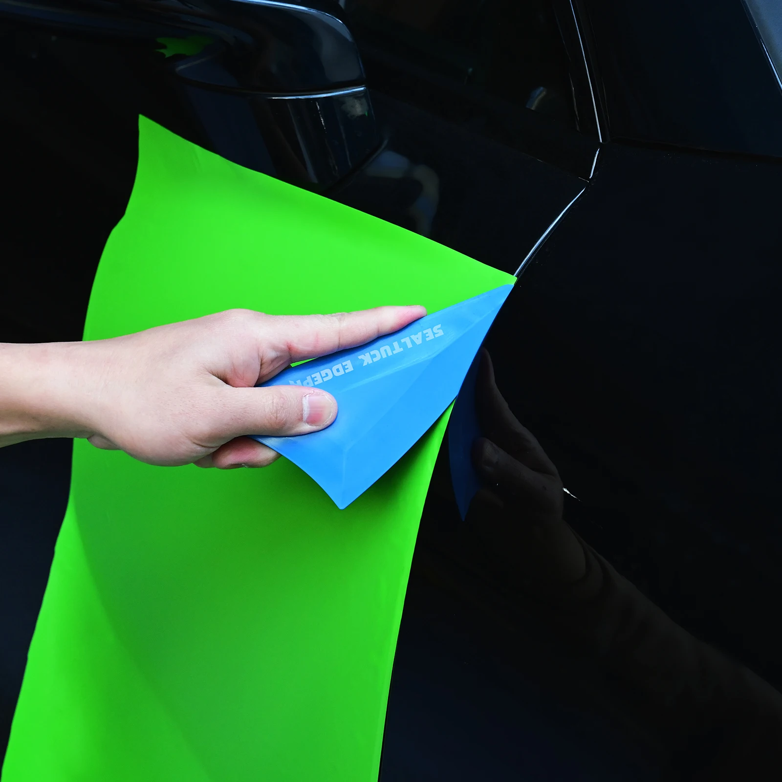 EHDIS 3 Hardness Triangle Corner Squeegee Window Tint Tool Film Pasting Construction Scraper Automotive Film Sticking Tool