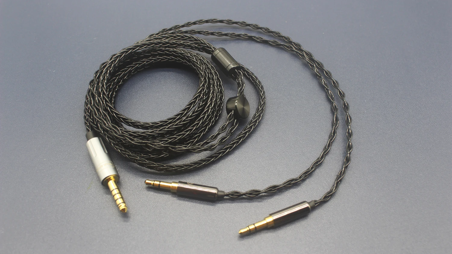 Youkamoo 4.4 مللي متر متوازن سماعة استبدال كابل متوافق ل hifeman HE4XX ، HE-400i 8 الأساسية مضفر الفضة مطلي كابل