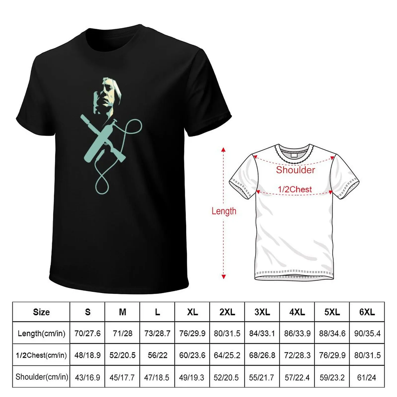 Anton Chigurgh T-Shirt Blouse T-shirts man tops boys whites plain t shirts men