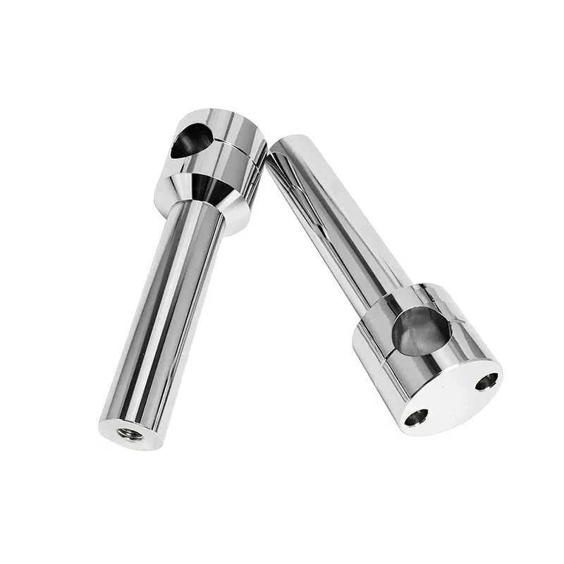 22mm 25mm Straight Column Handlebar Riser Lifts, Motorcycle Mod Parts for Harley Honda Yamaha Cruiser Prince Bikes