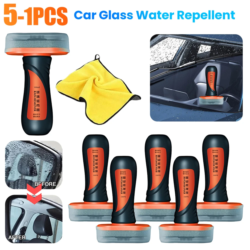 Car Rainproof Oil Film Remover Waterproof Automobile Window Glass Anti-Fogging Car Glass Water Repellent Anti-Rain Coating Agent