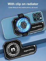 Mobile Phone Cooler Universal Phone Cooling Fan Case Radiator for PUBG Cool Heat Sink Gaming for Samsung iPhone Huawei Xiaomi