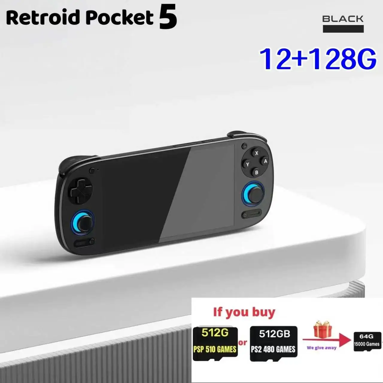 Retroid Pocket 5 RP5 Retro El Oyun Konsolu Video Oyun Konsolları