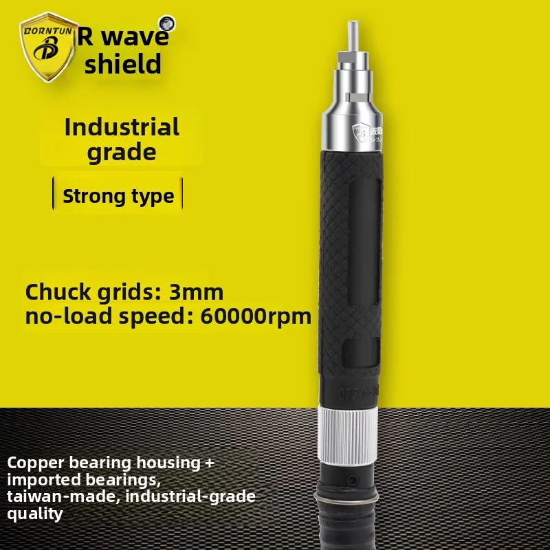 Wave Shield Industrial Grade High Torque Air Grinder Pneumatic Engraving Machine Pen-Type Grinding Machine Grinding Pen Bd-1523