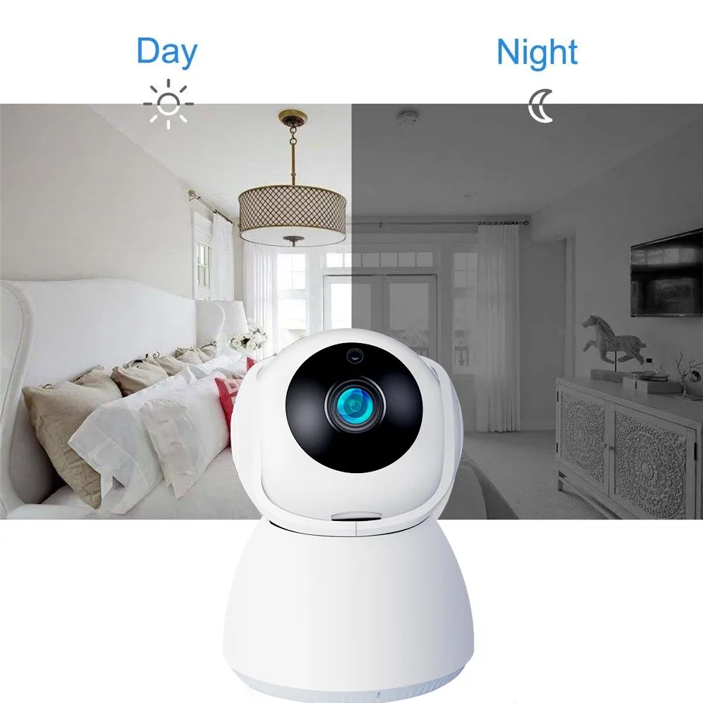 WiFi Camera Indoor de Seguranca V380 CCTV 2MP 1080P Wireless IP PTZ Night Vision Two Way Audio Motion Detection Security Camera