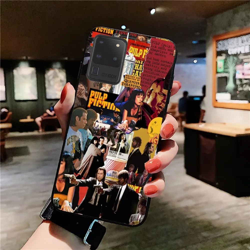 Etui na telefon PULP FICTION do Samsung S 9 10 20 21 22 23 30 23plus Lite Ultra FE S10lite Fundas