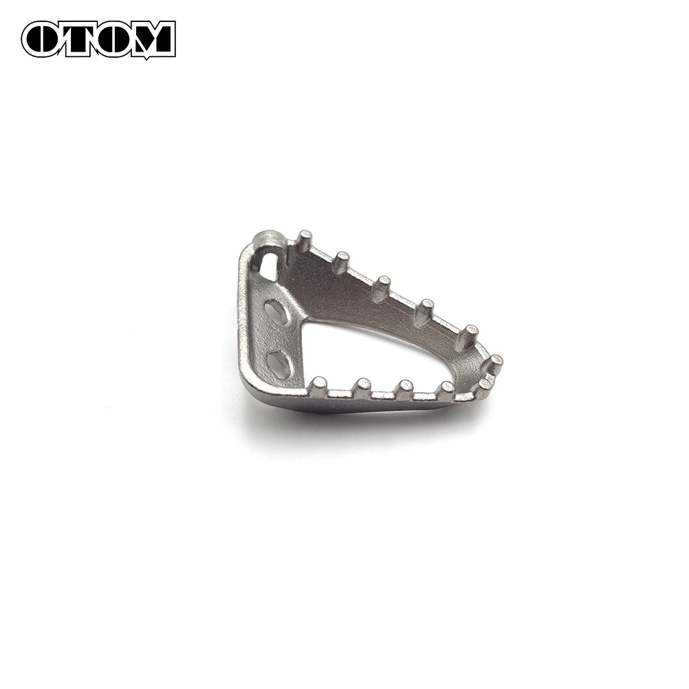 OTOM 2023 Motorcycle Standard Rear Foot Brake Lever Step Plate Peg Brake Pedal Tip Stainless Steel For KTM HUSQVARNA GASGAS Bike