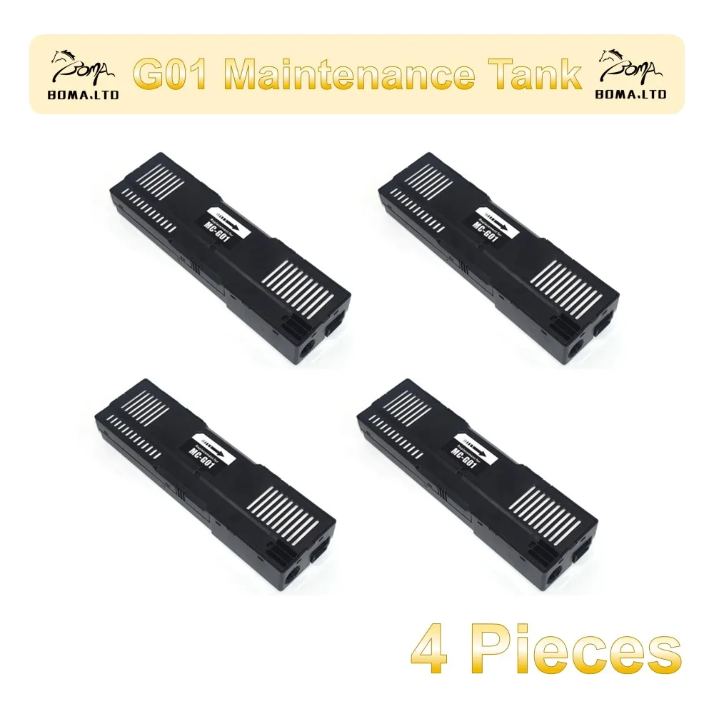 

4Piece MC-G01 Maintenance Box Tank For Canon MAXIFY GX6010 GX7010 GX6020 GX7020 GX6030 GX7030 GX6040 GX7040 GX6050 GX7050 GX6060