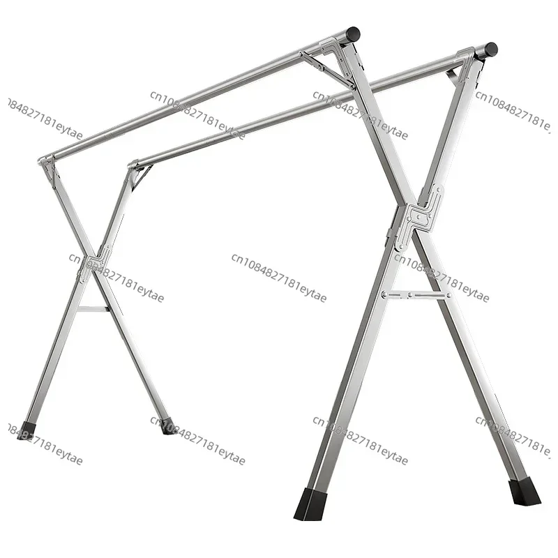 Colgador de ropa retráctil para balcón, estante  secado  ropa plegable, antideslizante, falda moderna, trípode  almacenamiento