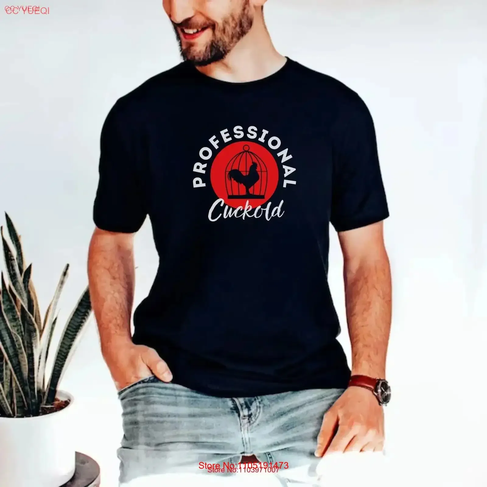 Professional Cuckold T Shirt Swinger party outfit cuckquean bull hotwife threesome gift for husband Vegas summer shirts