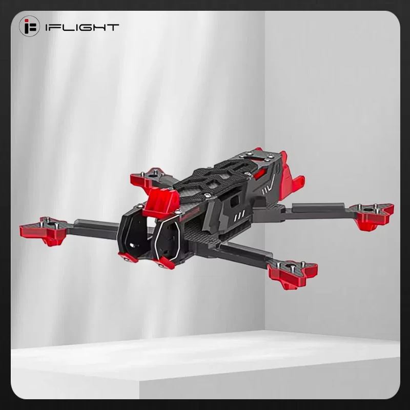 

IFlight SH CineFlow 5 O4 Frame Kit 5inch (DeadCat) Wheelbase 222mm With 5mm Arm for DJI O4 Air Unit RC FPV Drone