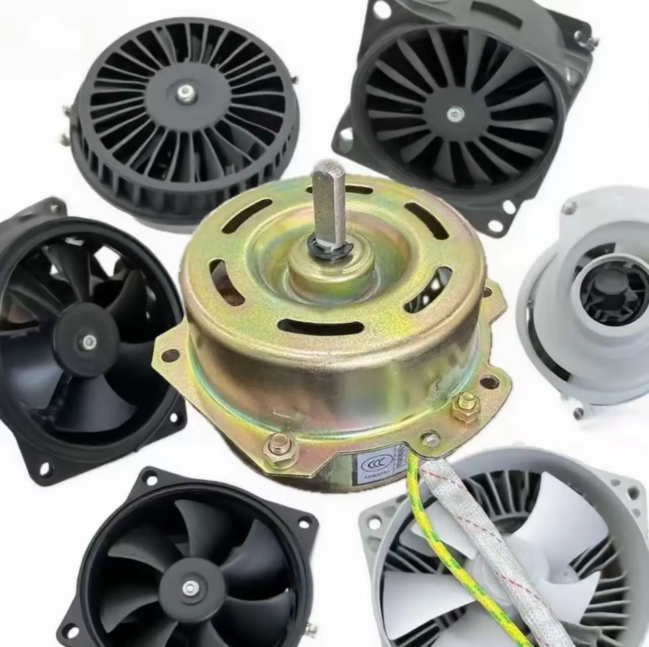 

High-Efficiency Single-Phase AC Electric Motor Quality Exhaust Fan Motor With Copper Wire