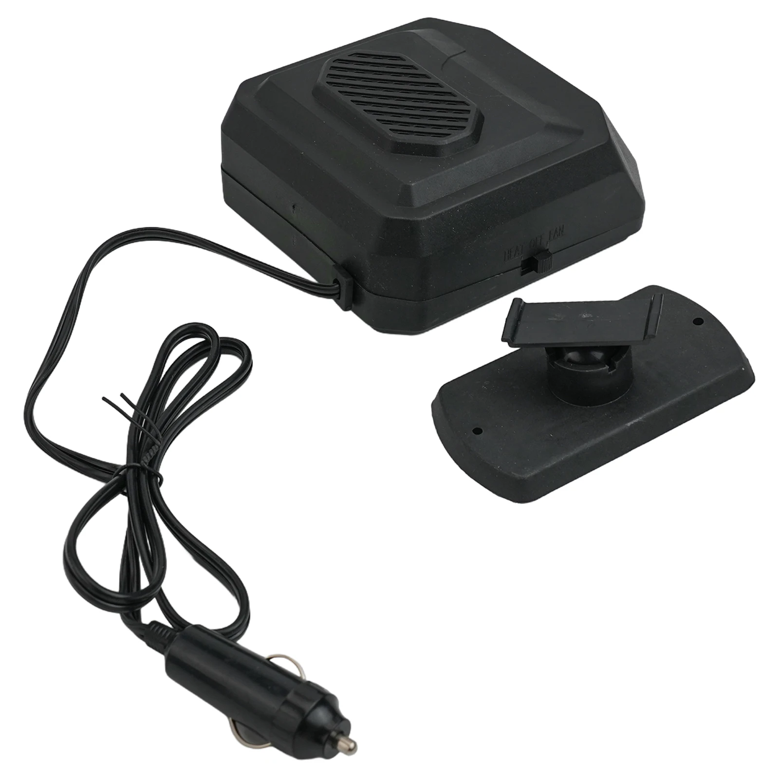 Electric 12V 24V Car For window Heater Portable for Defrosting and Defogging with Negative Ion Air Cleaner and Flexible Mount