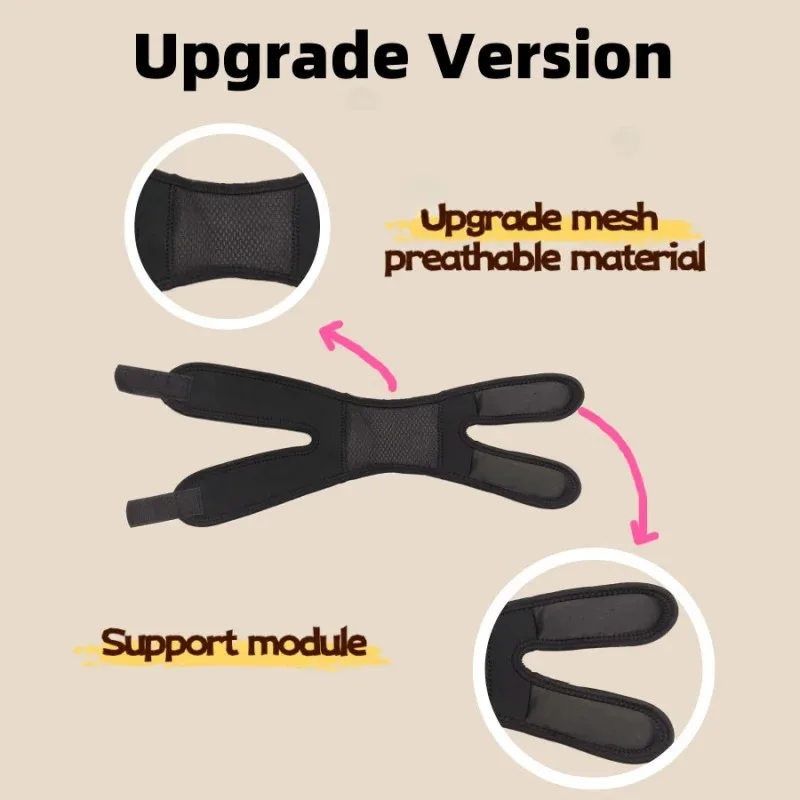 1PC Pressurized Knee Wrap Sleeve Support Bandage Pad Elastic Braces Knee Hole Kneepad Safety Basketball Tennis Cycling