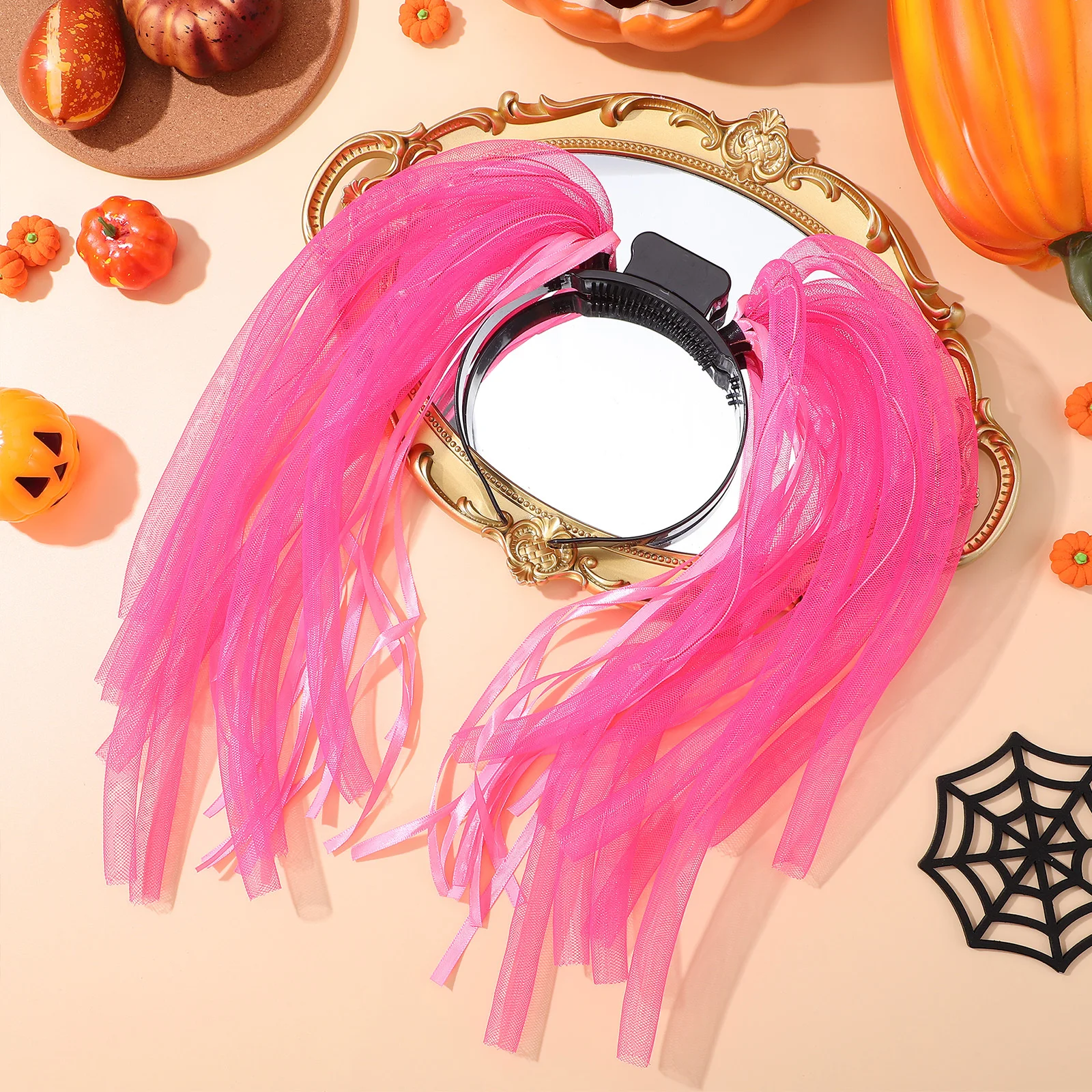 

Светящаяся повязка на голову со светодиодной трубкой, мигающий светодиодный головной убор, розовый 6 + 9 лампочек, светящийся аксессуар для волос на клипсе для вечеринки, фестиваля, декора ночного мероприятия