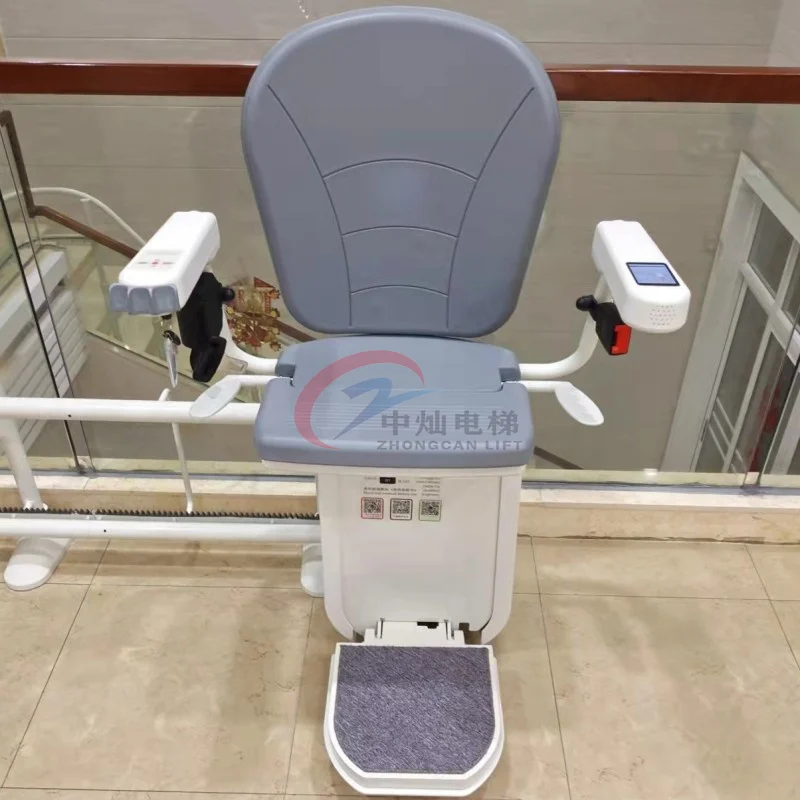 2025 New Electric Home Stair Lift Chair 120kg 160kg Seniors Handicap Stair Lift For The Disabled