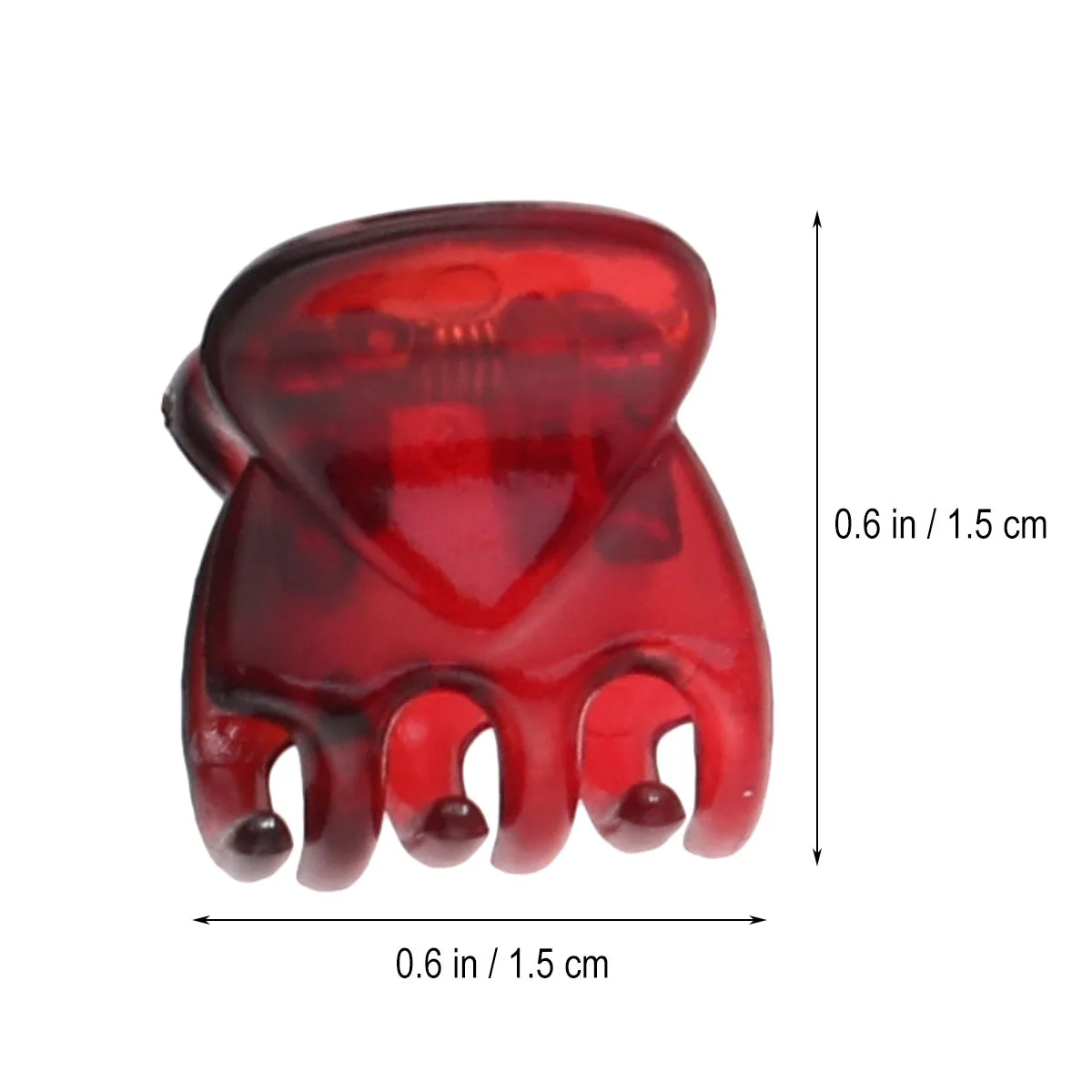 

48Pcs Mini Hair Claws Plastic Spring Small Hair Clips for Girls Women Kids Toddlers Daily Hairstyle Mini Hairpin