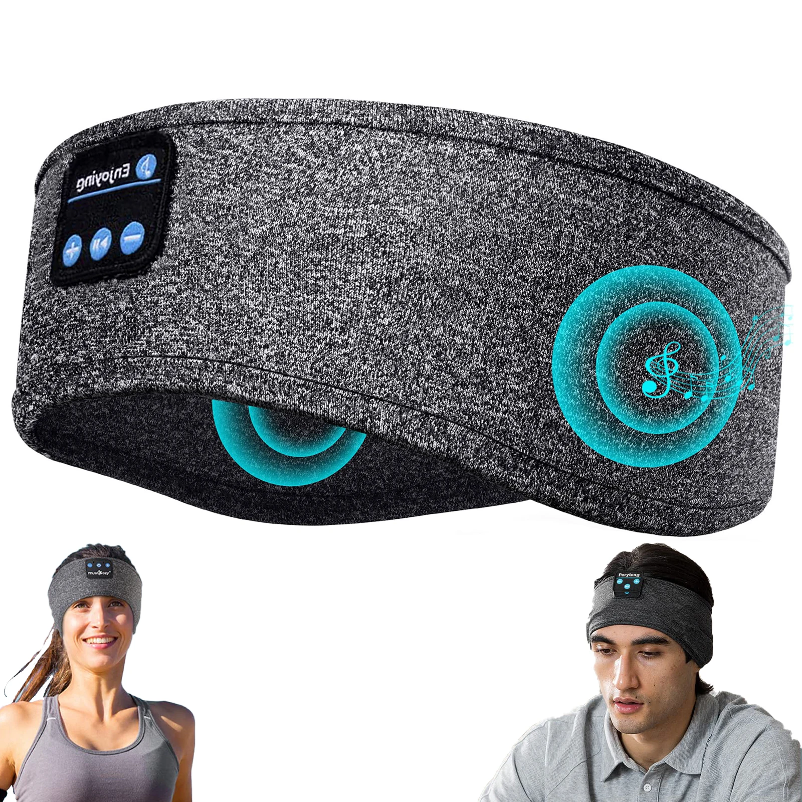 Sports Sleep Headband Bluetooth Music Wireless Headphones Elastic Eye Mask Wireless Bluetooth Headphones All Inclusive Headband