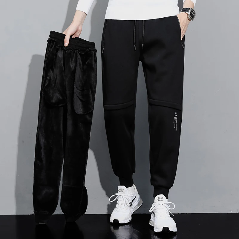 100% cotton sweatpants spring and autumn loose foot-binding fashion casual pants autumn and winter style casual pants