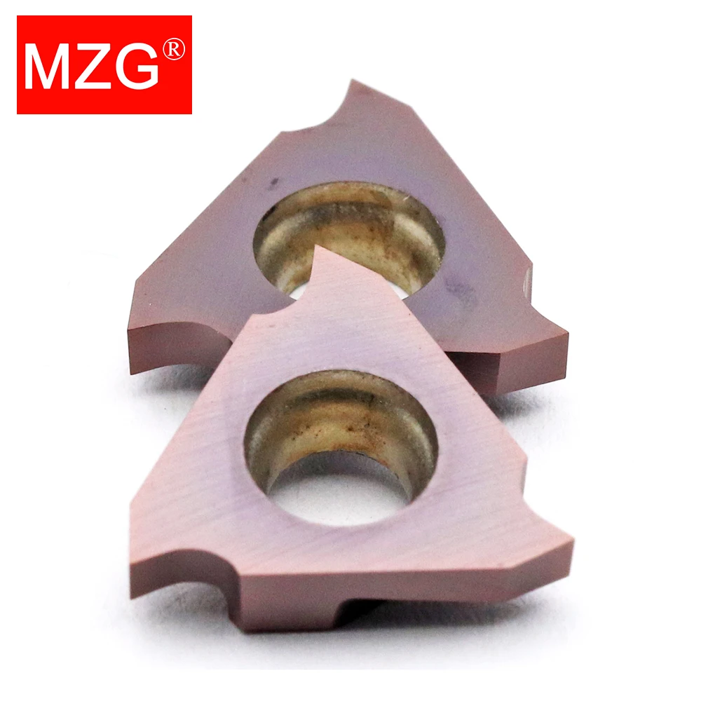 MZG 10pcs TGF32L 050 100 110 120 125 130 150 170 180 200 210 ZP15 CNC Lathe Turning Tools Carbide Grooving Inserts TGF