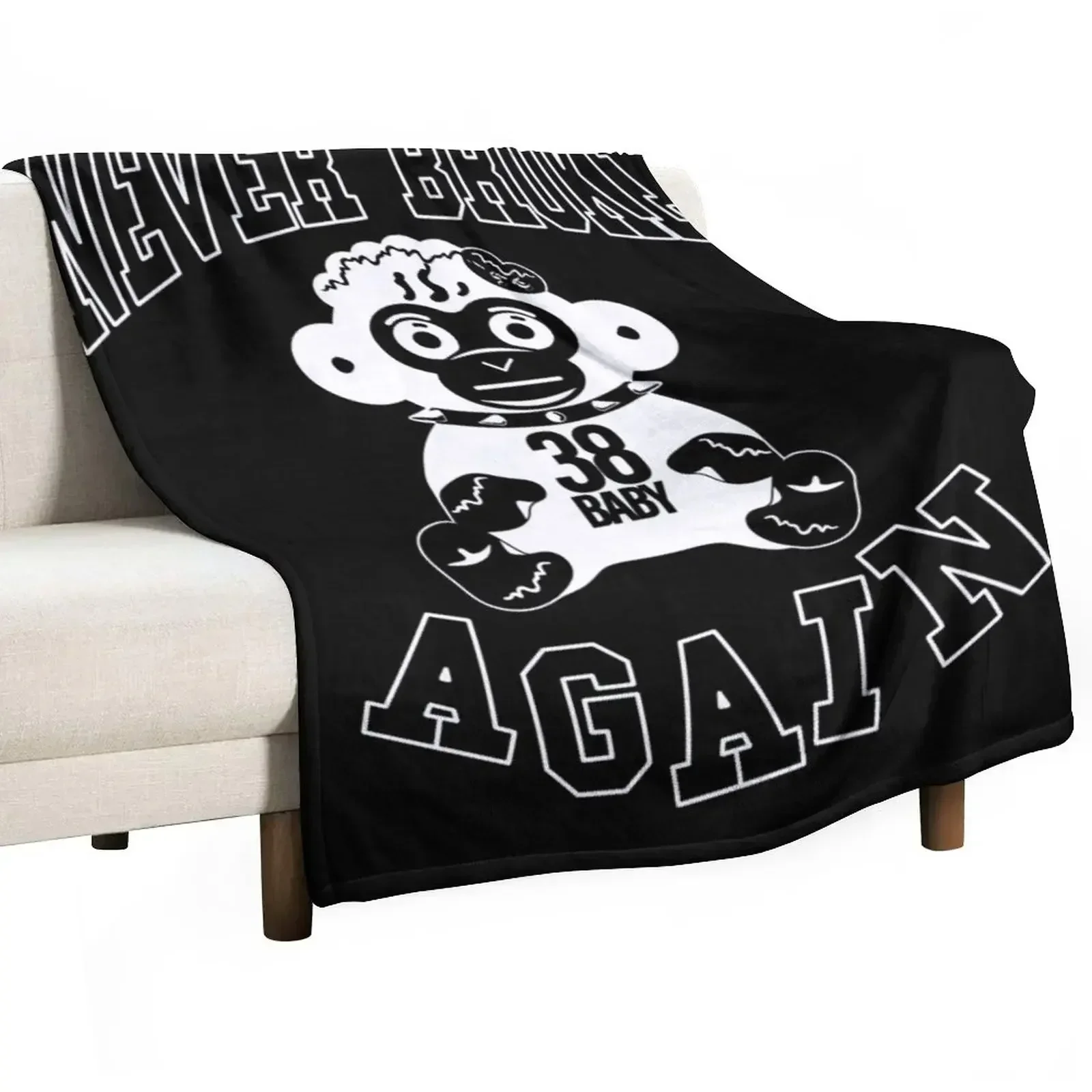 monkey Throw Blanket Soft Plaid Luxury Retros Cute Moving Blankets For Bed Blankets