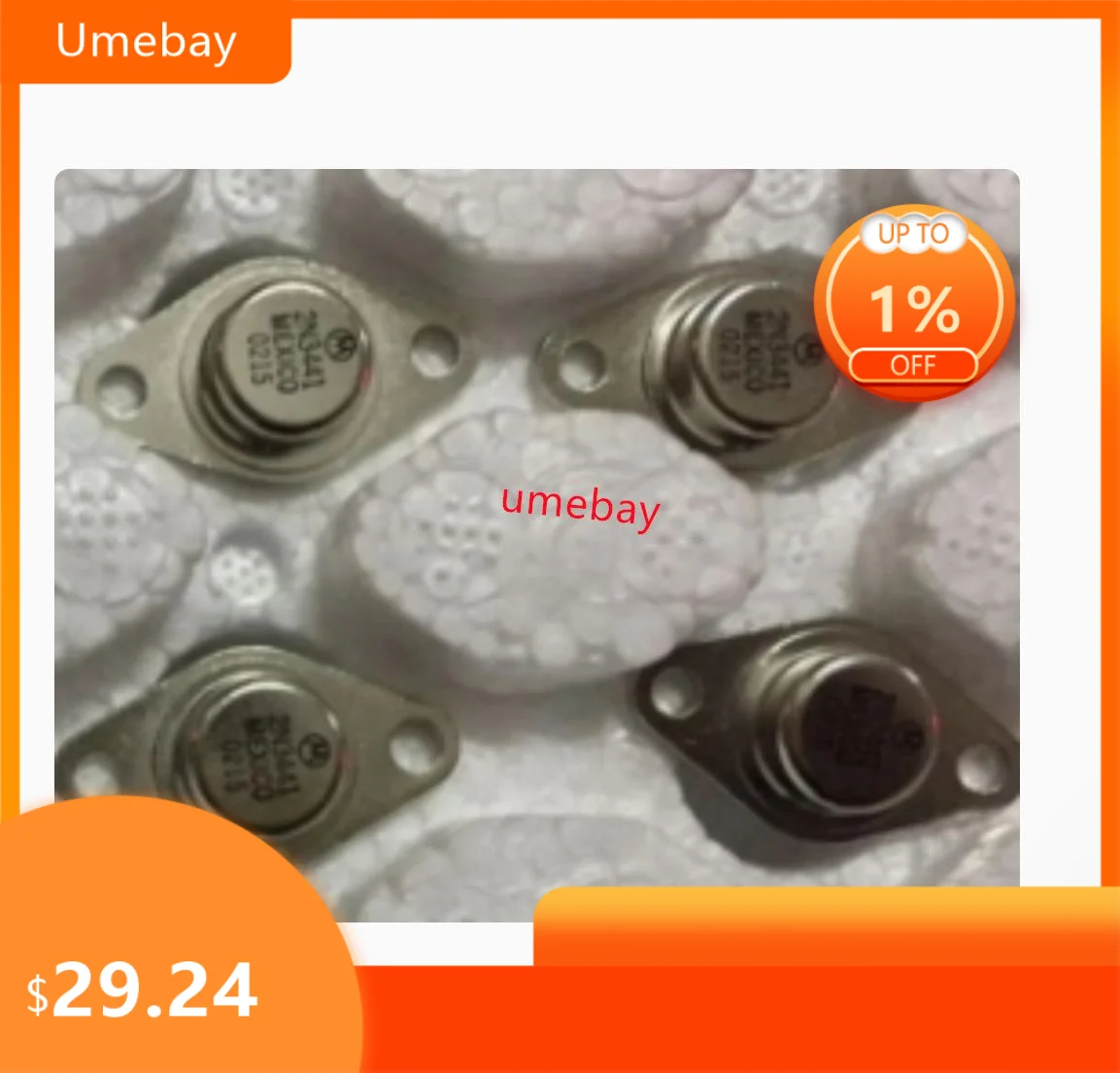 5 pieces,  2N3441 2N3741 2N3585 2N3741 2N3566 2N3567 2N5135 2N5038  2N5039  2N5114 2N5115  2N5116  2N526  ASY25  ASY26  ASY27