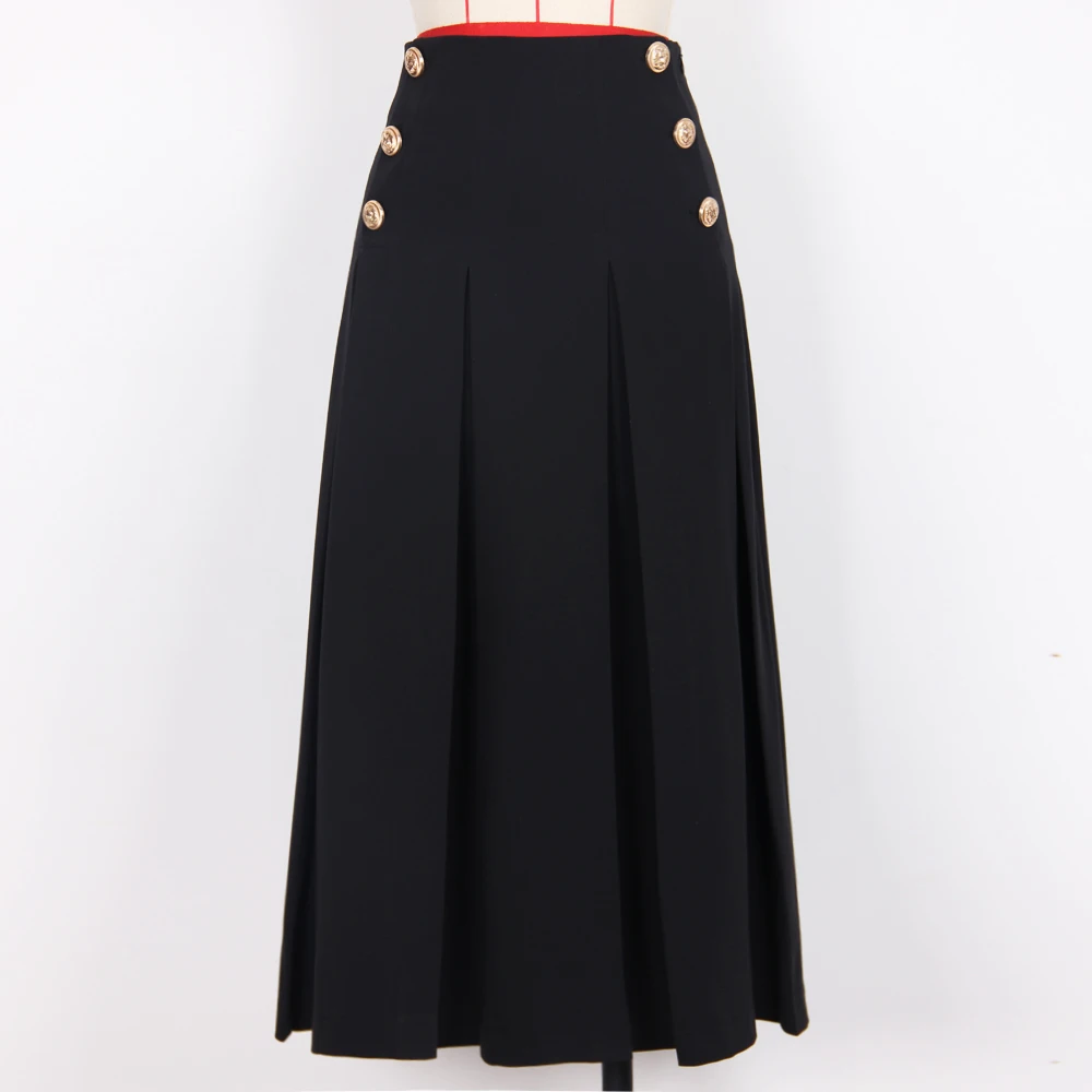 2022 Autumn And Winter New High-end Fashion Popular Ladies All-match Mid-length Skirt High-quality A-line Skirt