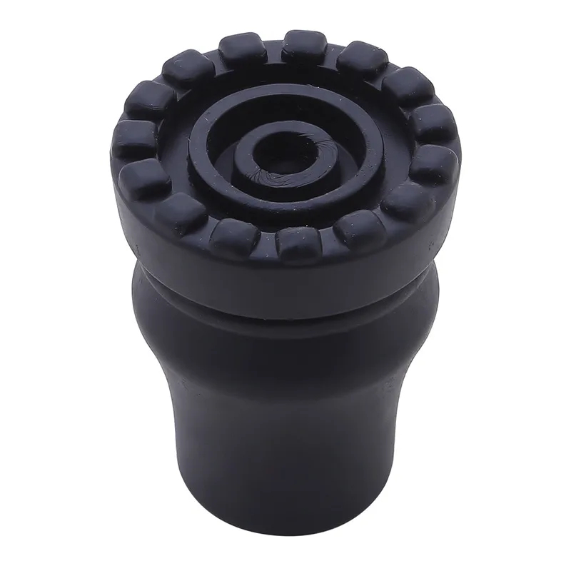 Bâton de marche antidérapant 16-22mm, béquille, coussinets inférieurs, protecteur, escalade, randonnée, pointe de poteau de Trekking