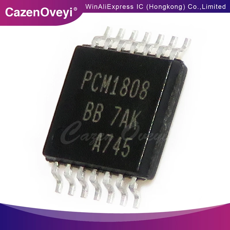 10piece PCM1808PWR PCM1808 TSSOP-14