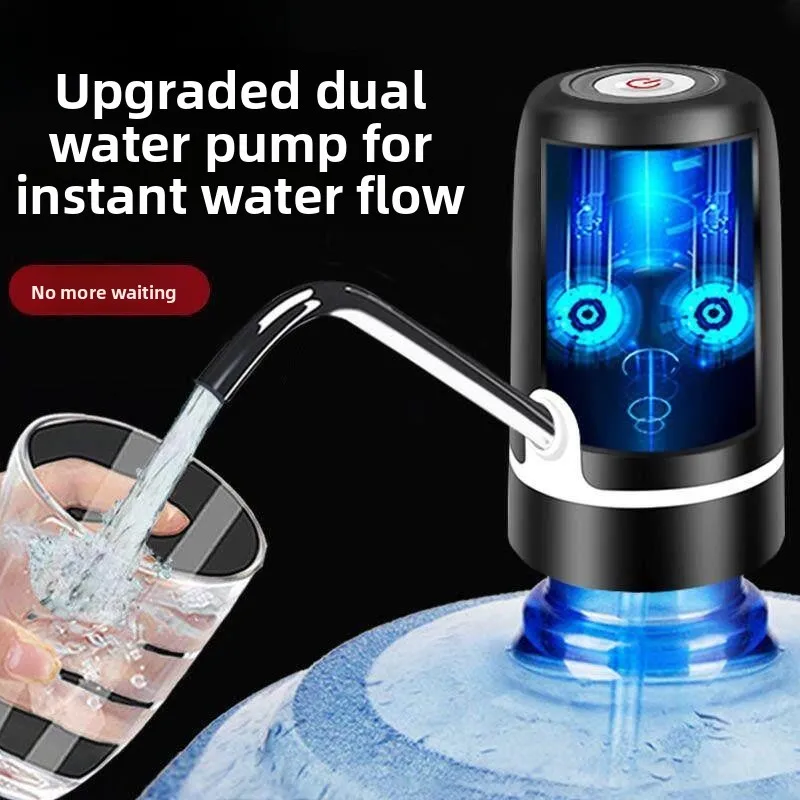 Automatic Bucket Water Pump Manual  Drinking Water Purifier Barrel Water Drawing Device Kitchen Cooking Utensils