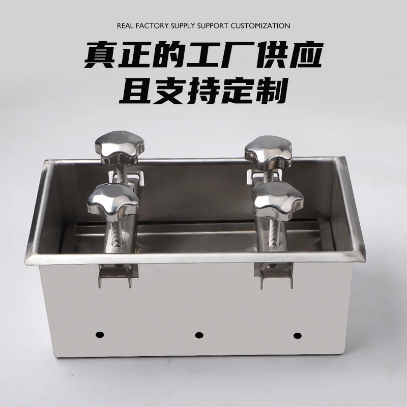 304 stainless steel meat pressing mold, cooked meat, pork head meat, beef and mutton forming tool, frozen meat brick setting mea