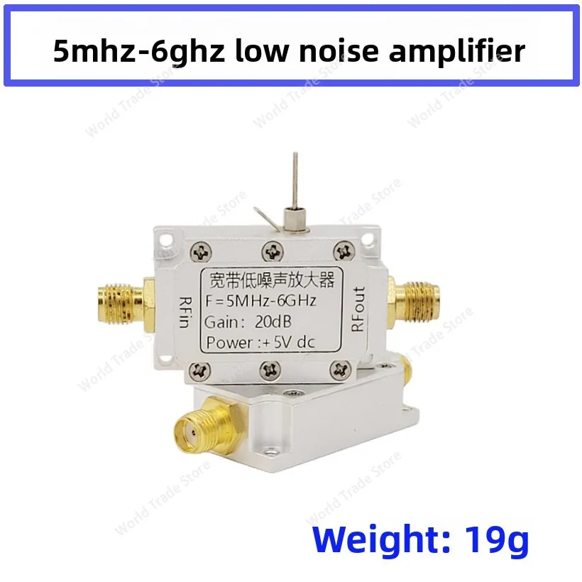 

Модуль SBB5089, радиочастотный усилитель, усилитель мощности, широкополосный, 50 м-6 ГГц, усиление 20 дБ