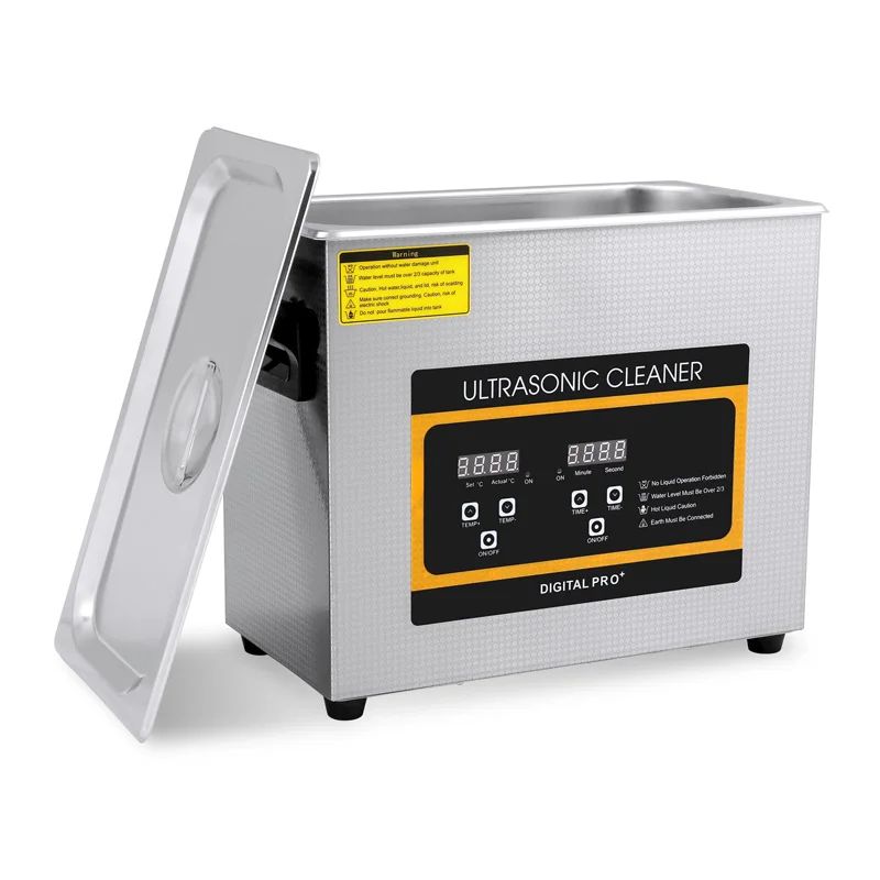 

Skymen 031S 6000ML Ultrasonic Vinyl Record Cleaner with Heater Timer Knob Control ultra Son Cleaner