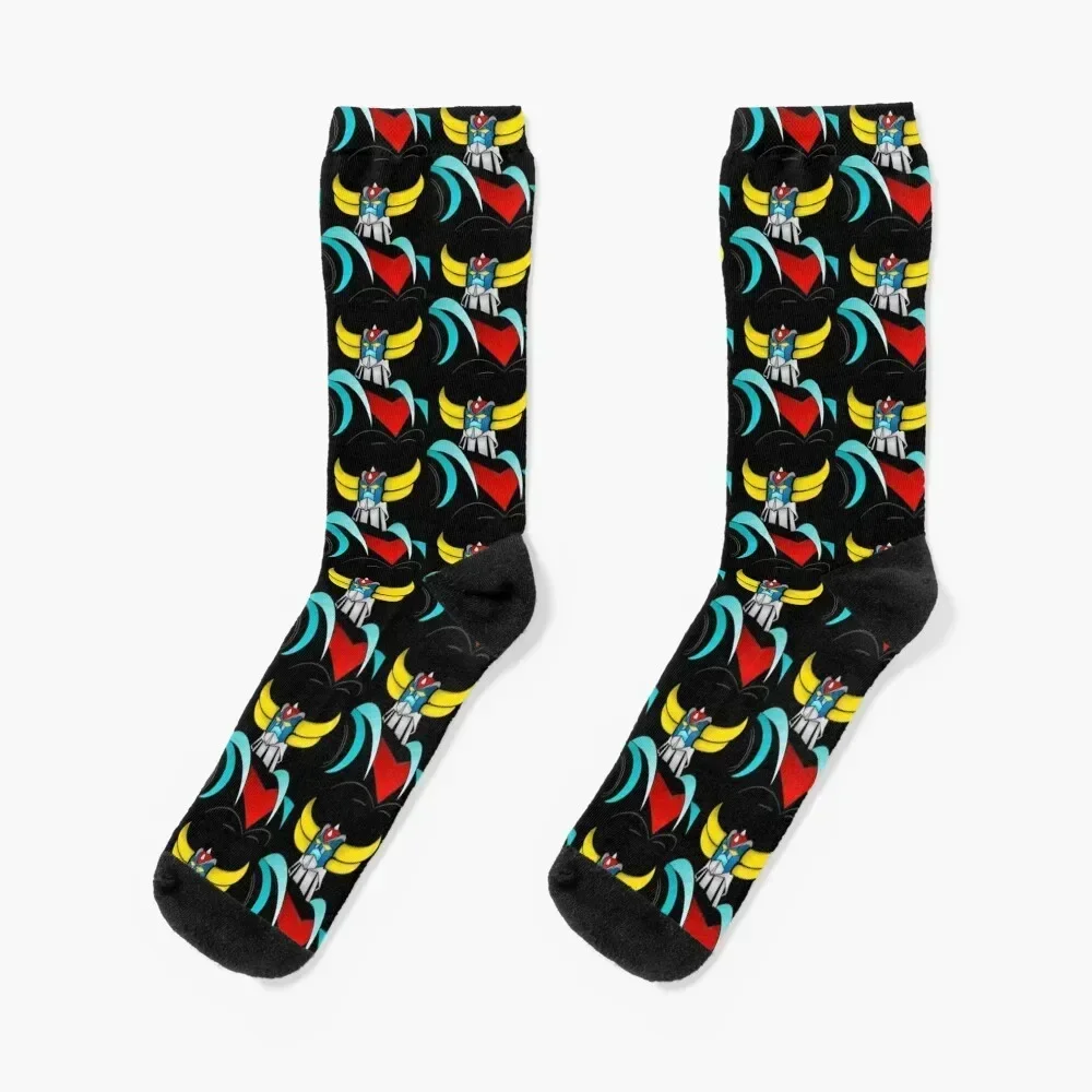 

Grendizer, Goldorak Socks hiking set FASHION Soccer Socks For Men Women's