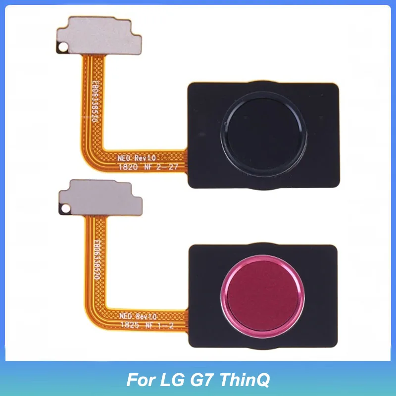 For LG G7 ThinQ Fingerprint Sensor Home Button Flex Cable Replacement Parts