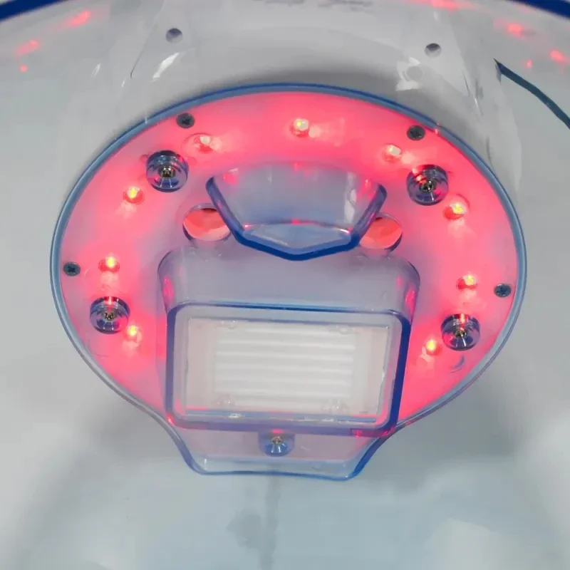 Nieuwe Waterstofwaterzuurstoftherapie Gezichtsmachine Met Led-Lichttherapie 3 Kleuren