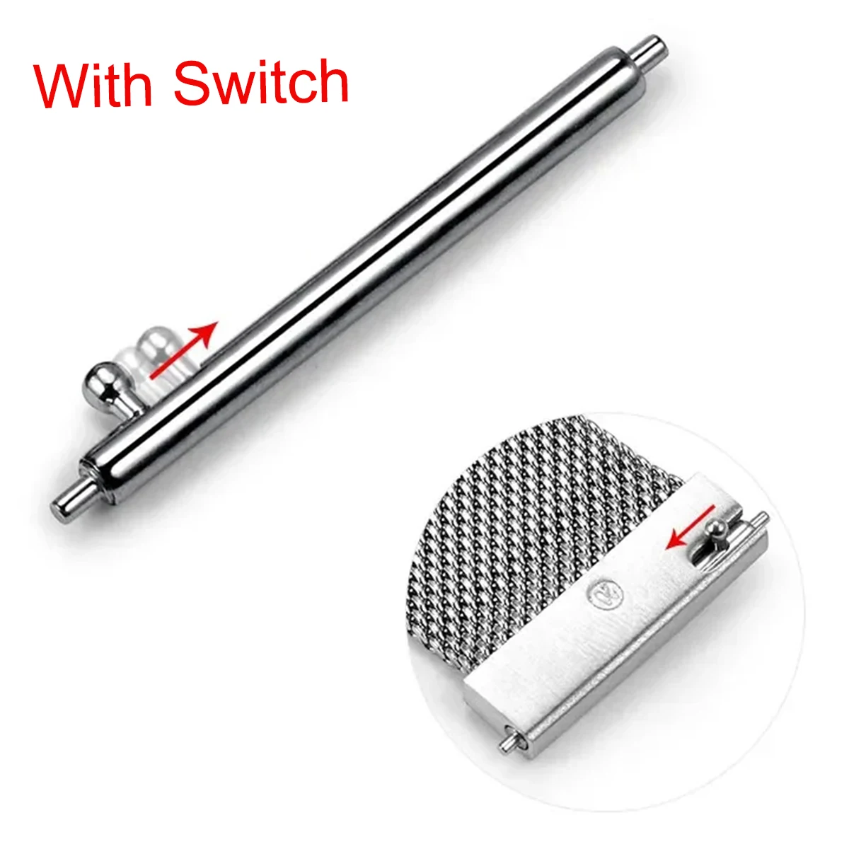 20 من دبابيس التحرير السريع ، قطرها ، من من من من من خلال إنشاء ، ~ ، للساعة الذكية 16/18/20/22 ، مفتاح الأذن من الفولاذ المقاوم للصدأ ، دبوس الأذن الخام ، شريط الأدوات