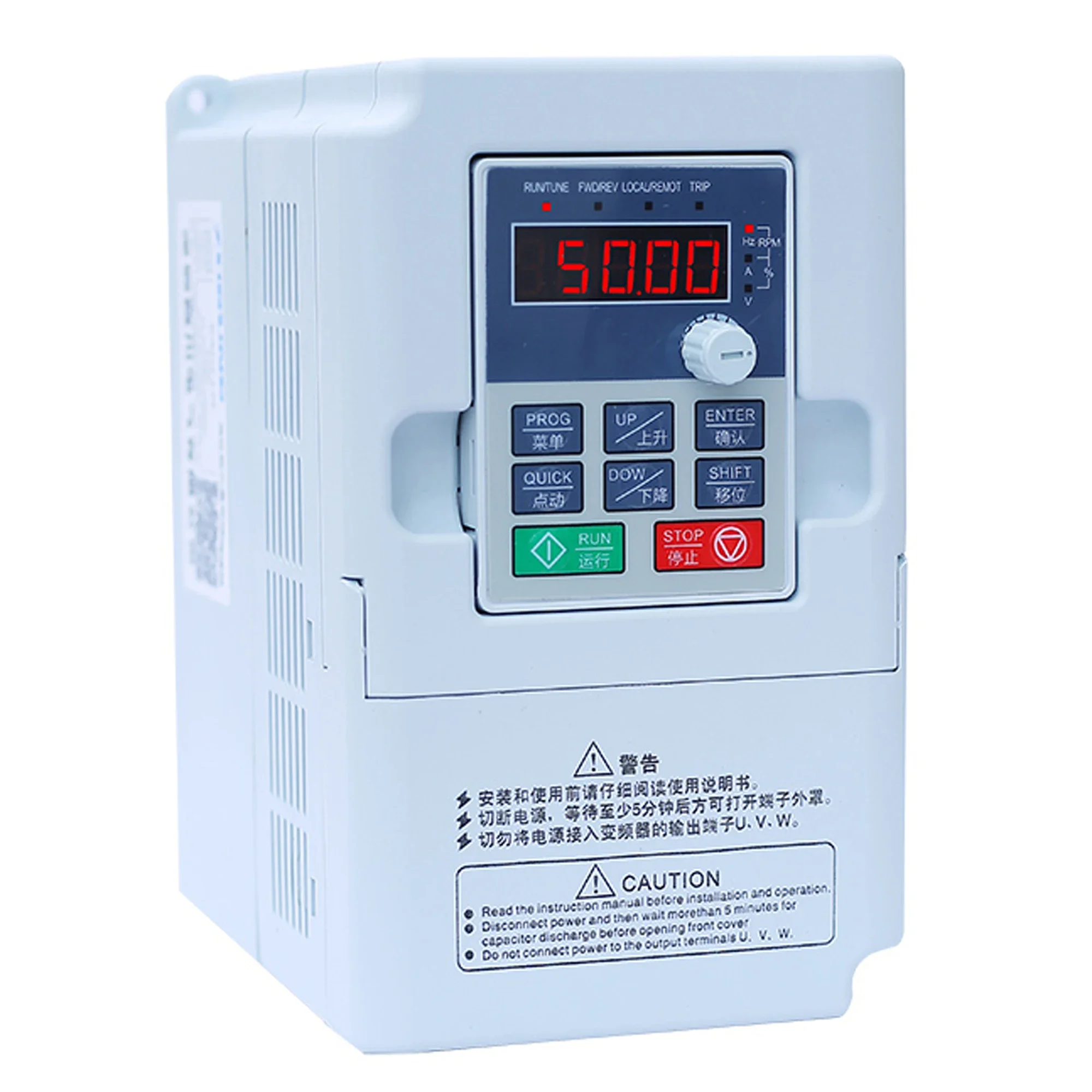 230v Single Phase Input 2.2kw 2hp Vfd Variable Frequency Drive Inverter For Motor Speed Control