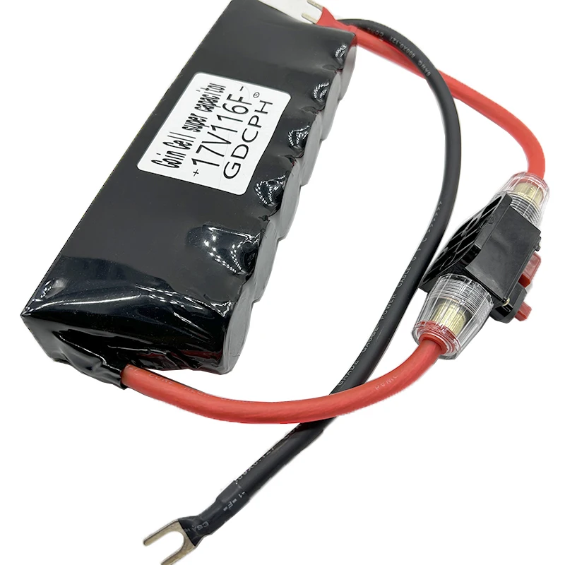 โมดูลปรับกระแส17V116F รถ2.85V700F ฤดูหนาวตัวเก็บประจุซูเปอร์ตัวเก็บประจุ2.85V700F ความจุขนาดใหญ่ความจุเยอะ16V100F