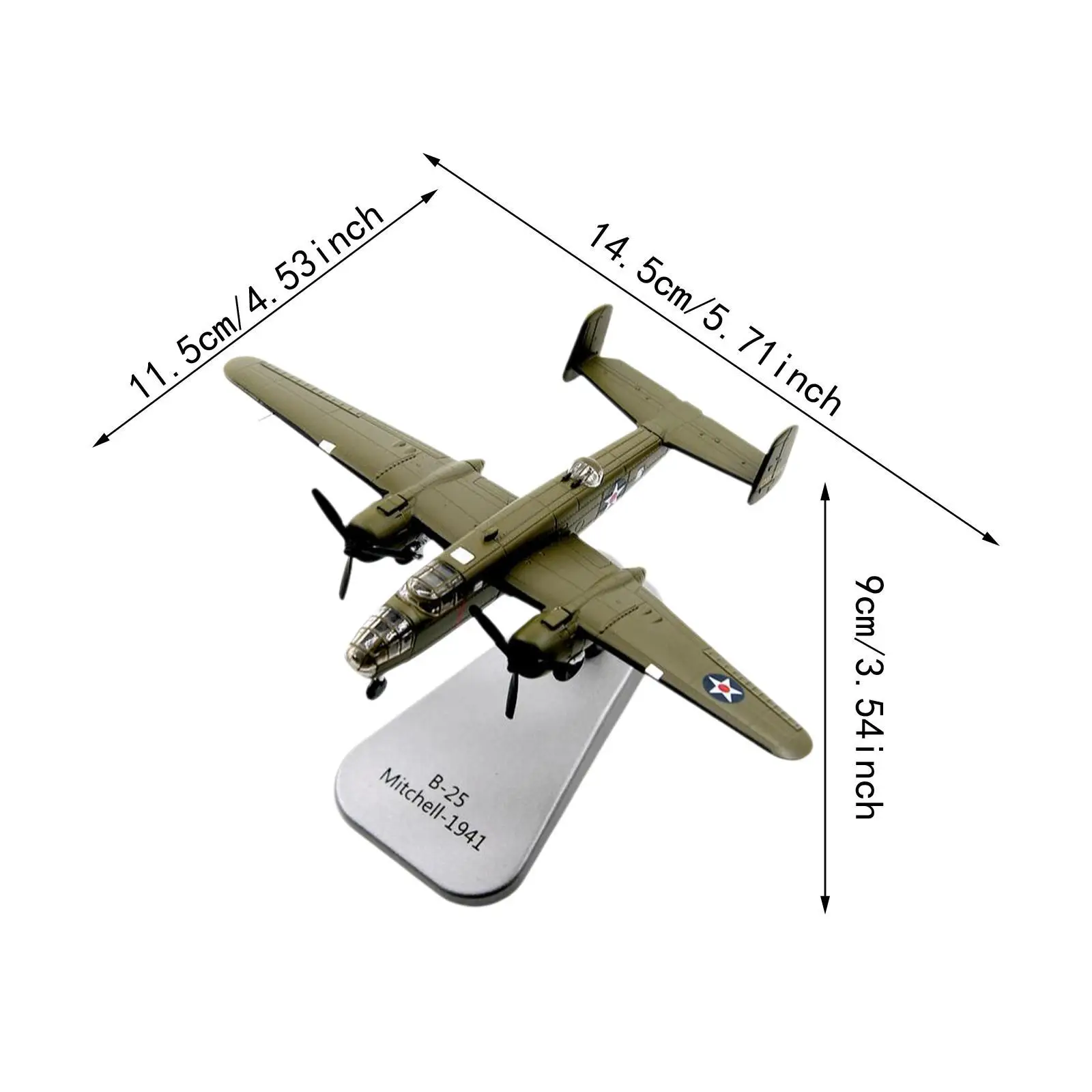 1/144 Scale Fighter Aircraft Model Airplane Model for Countertop Bar Shelf