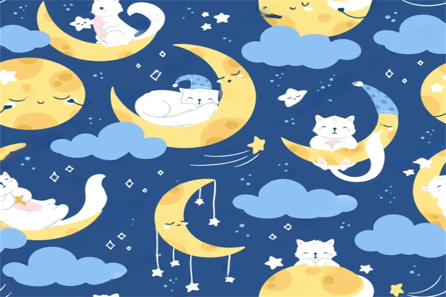 

Customized wallpaper cartoon starry sky planet decoration painting kindergarten children's room moon star mural 3d wallpaper
