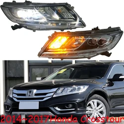 1pcs car bumper headlamp car for Honda Crosstour headlight 2014～2019y car accessories head lamp for Honda Crosstour fog light