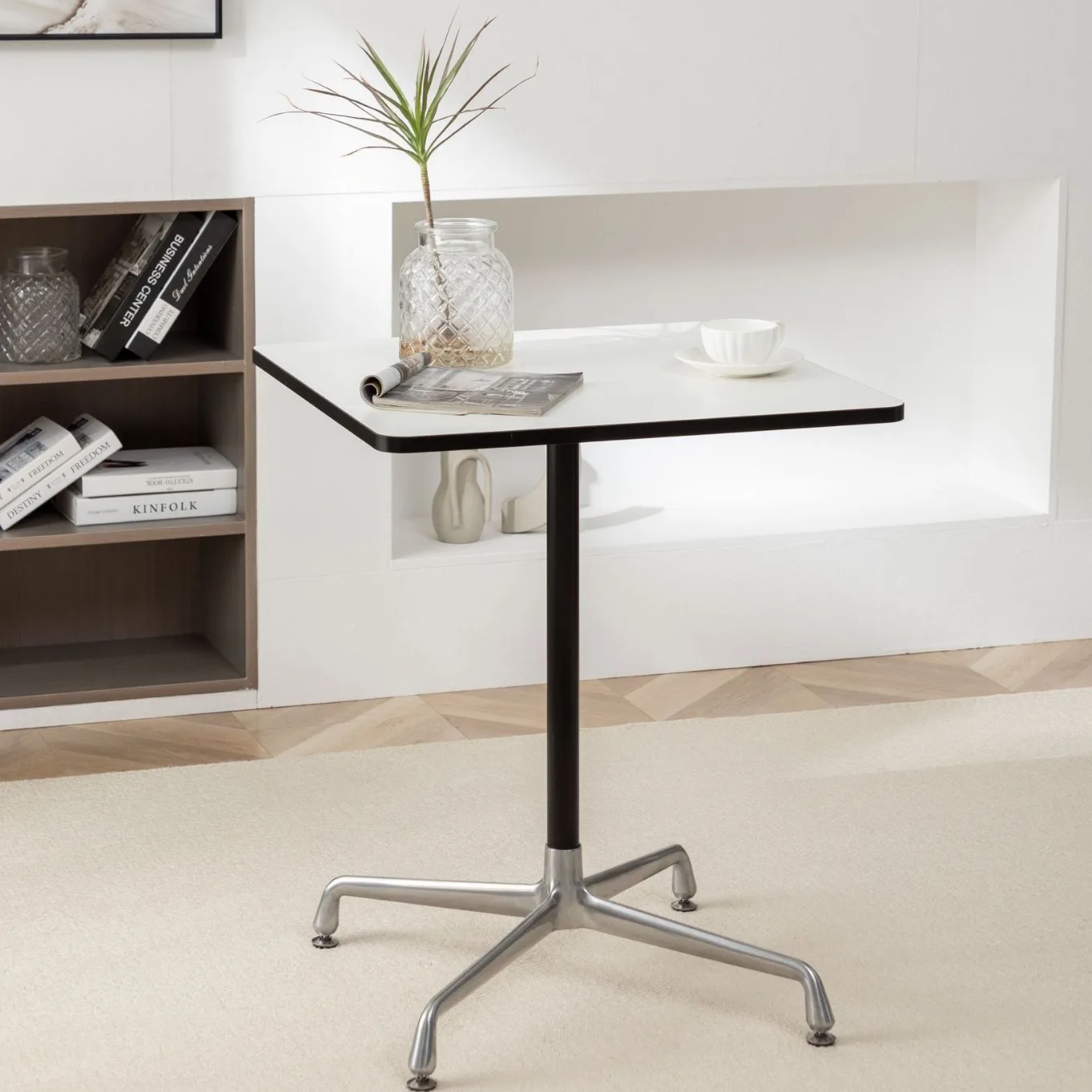 

Modern minimalist style cafe balcony reception negotiation round table legs A01