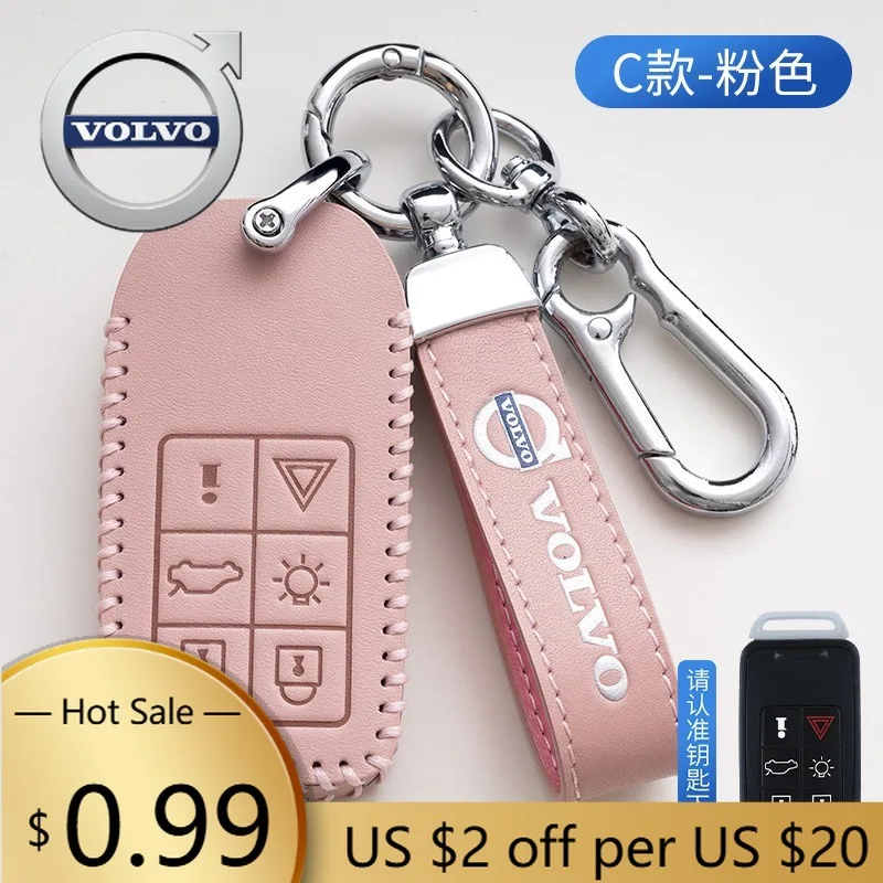

Крышки ступицы, чехол для дистанционного ключа автомобиля, автомобильные аксессуары для Volvo S60 S80 V60 XC60 XC70 S60L S80L V40 XC90, держатель, защитный брелок