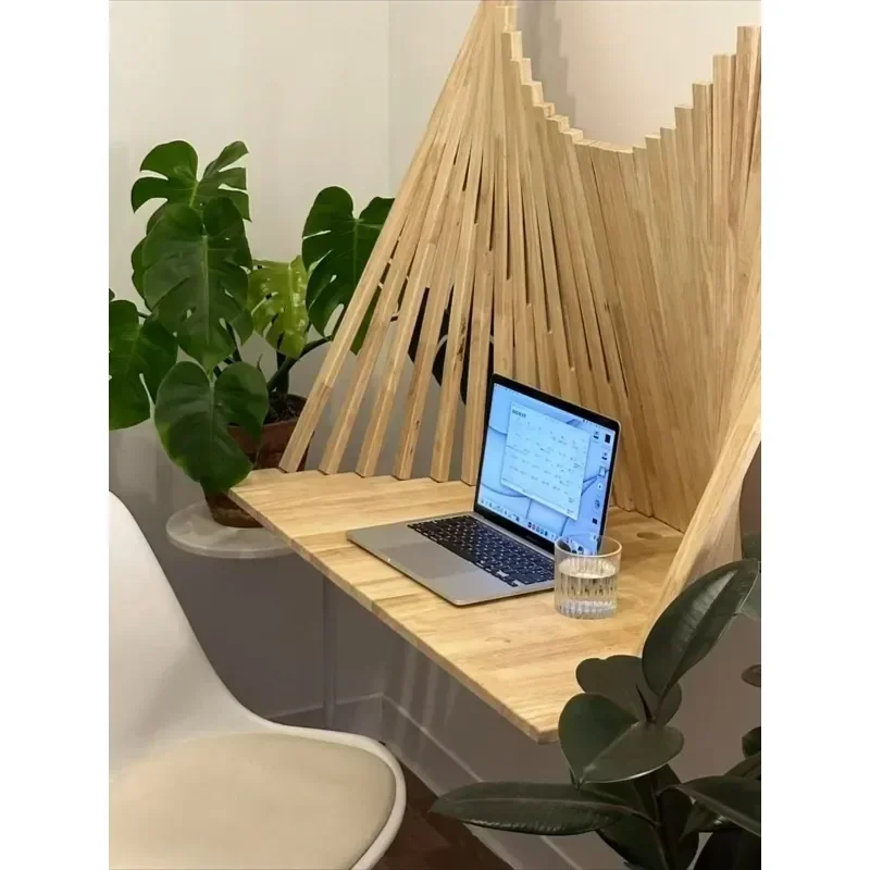

Internet celebrity table computer table desk DIY styling table personalized folding table coffee table wall hanging writing desk