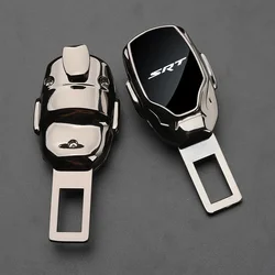 Car Seat Belt Car Seat Extension Plug Clip Buckle For Dodge SRT Logo Durango Ram 1500 Charger Viper Challenger Caliber