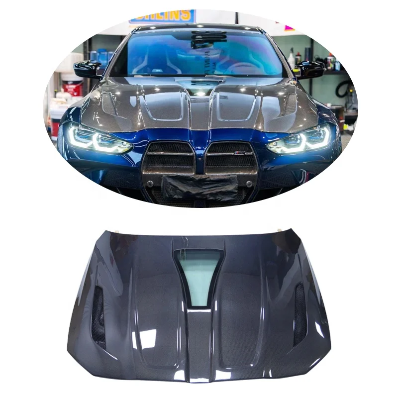 iMP Performance Official G80 M3 G82 G83 M4 Portion Carbon Fiber Hood Bonnet Fit For 2021 to 2023       