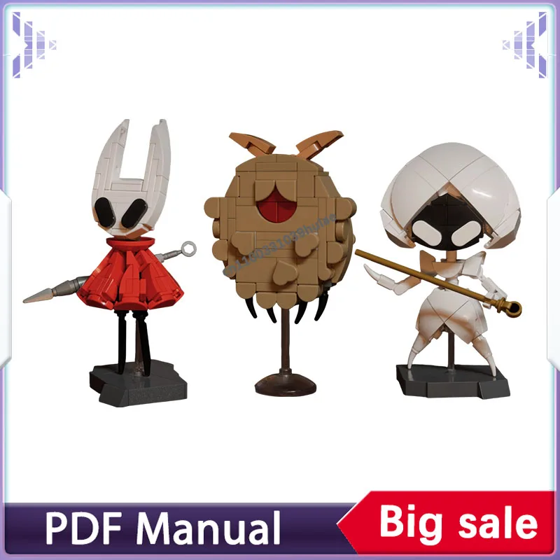 Building blocks set Knight Hornet Flea Lace Game character figurine accessory decoration adults bricks Decoration Christmas gift
