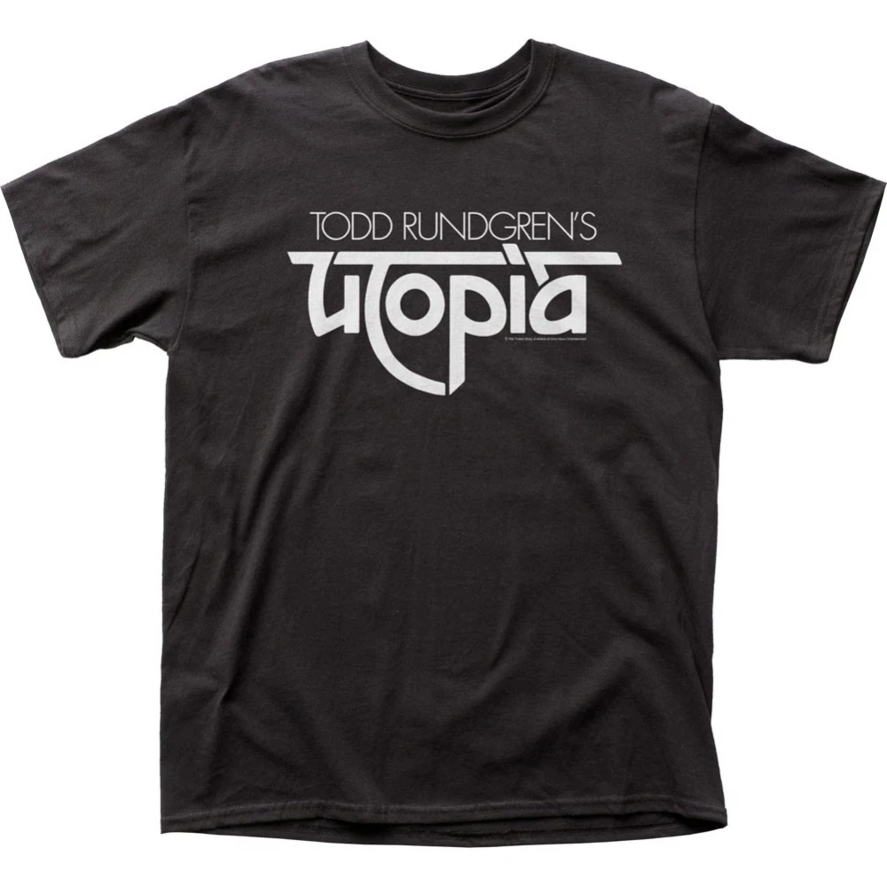 Todd Rundgren Utopia Men's T-Shirt Classic Music Concert Rock Band T-Shirt Brand New Pure Cotton All-Season Streetwear Shirt