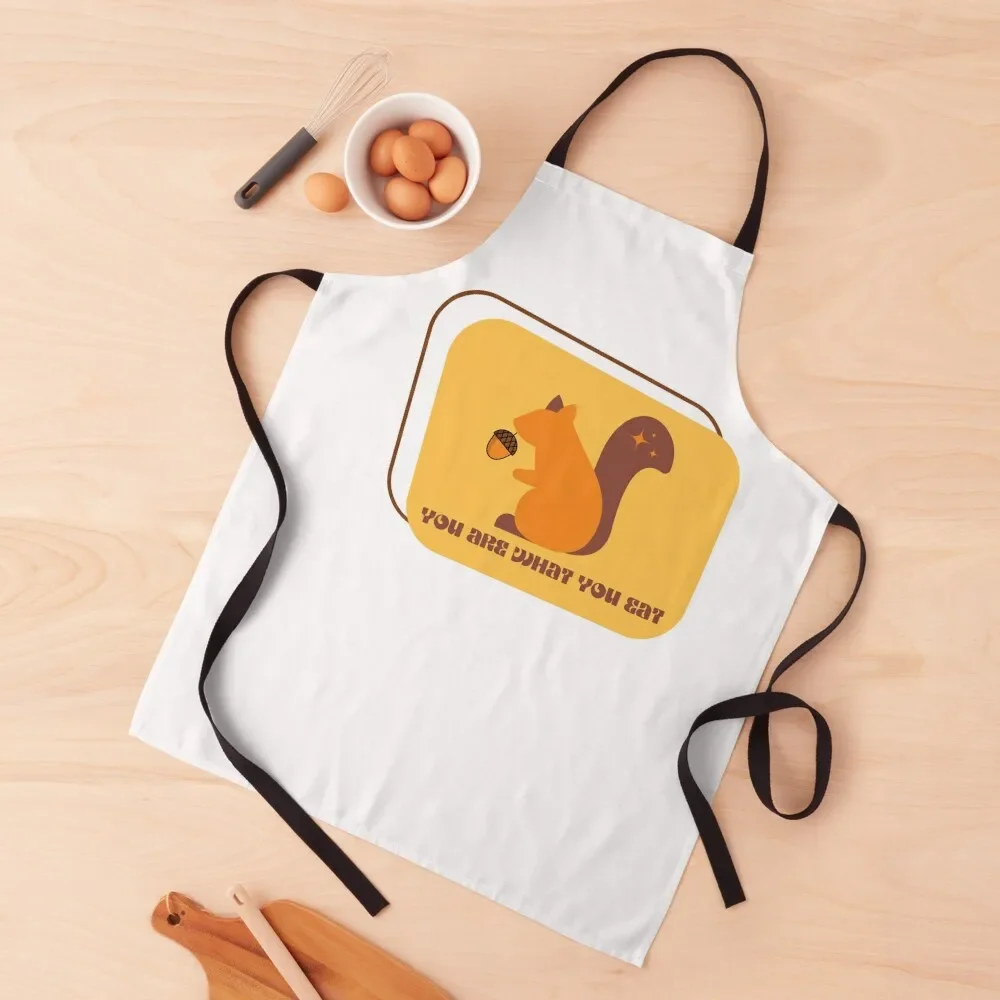 

You Are What You Eat Apron Kitchen For Women with personal logo Apron